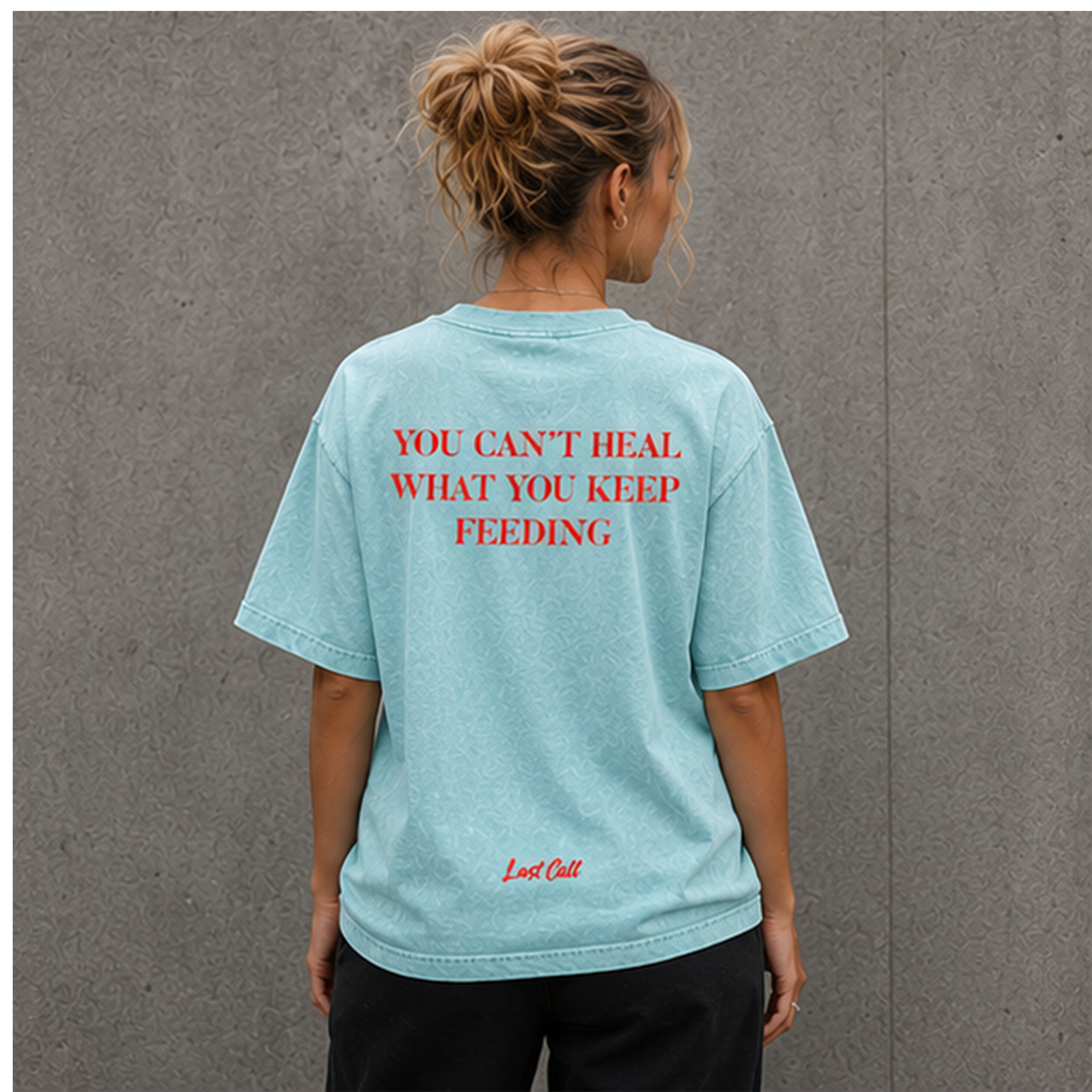 HEALING - Snow Washed Tee