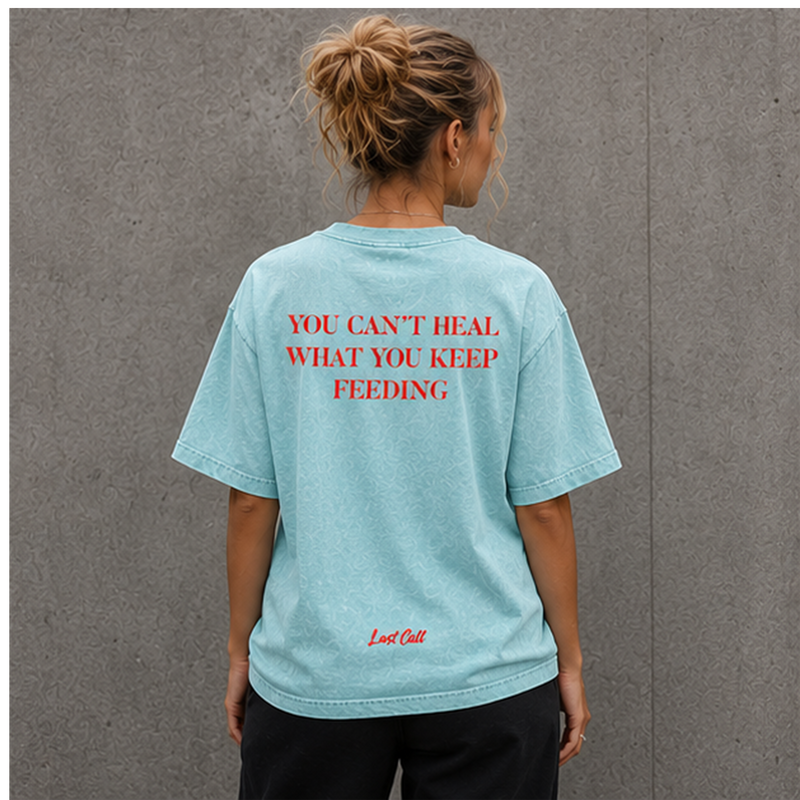 HEALING - Snow Washed Tee