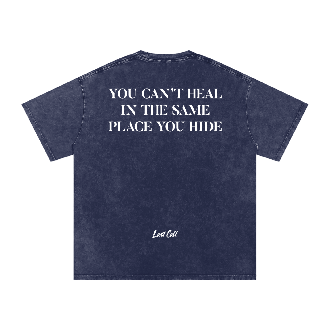THE PLACES YOU HIDE - Snow Washed Tee