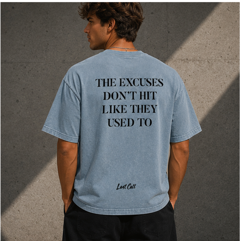 THE EXCUSES - Snow Wash Tee