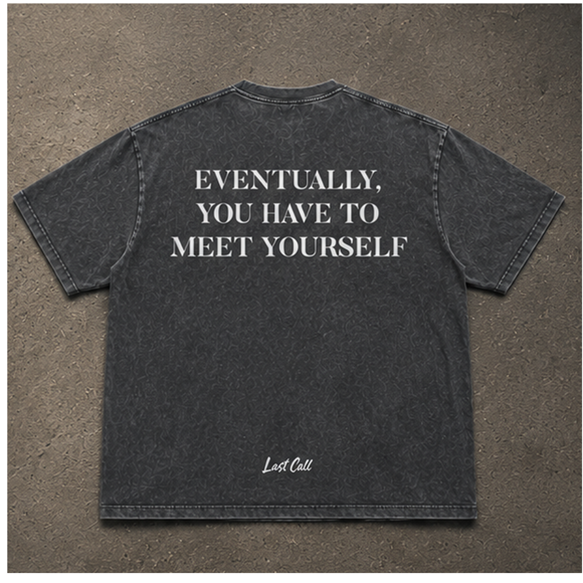 MEET YOURSELF - Snow Washed Tee