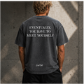 MEET YOURSELF - Snow Washed Tee