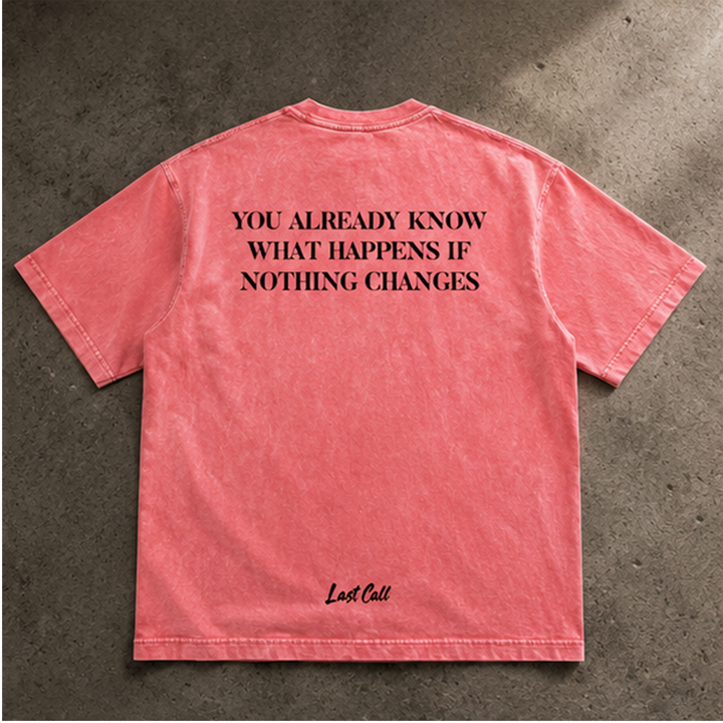 NOTHING CHANGES - Mineral Wash Tee