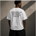 THE BLAME - Boxy Raw-Edge Tee