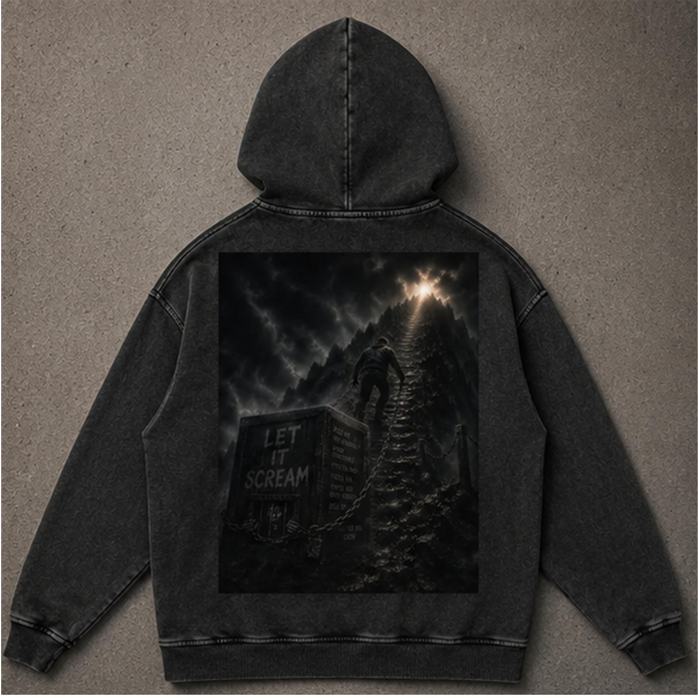 THE VOICES - Snow Wash Hoodie
