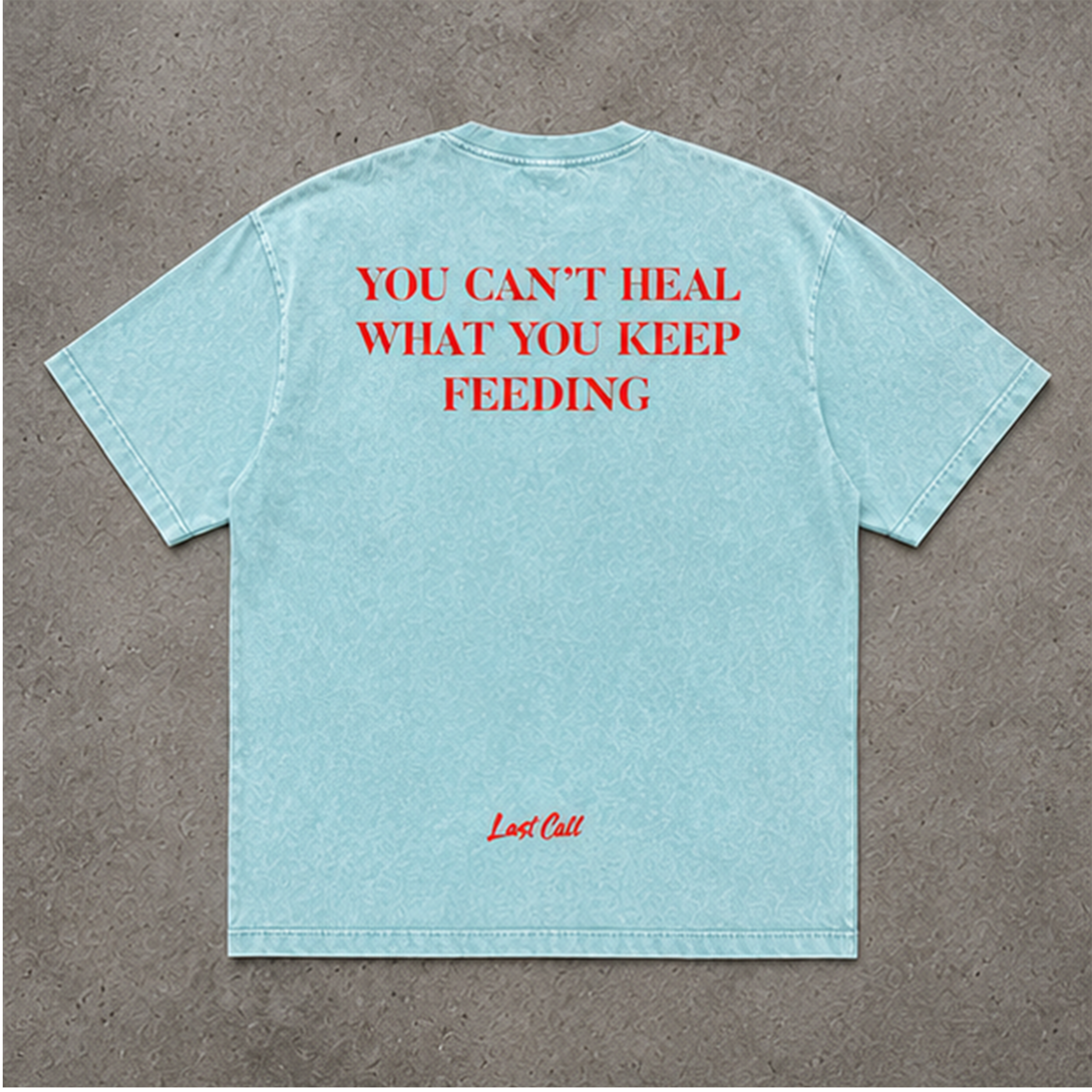 HEALING - Snow Washed Tee