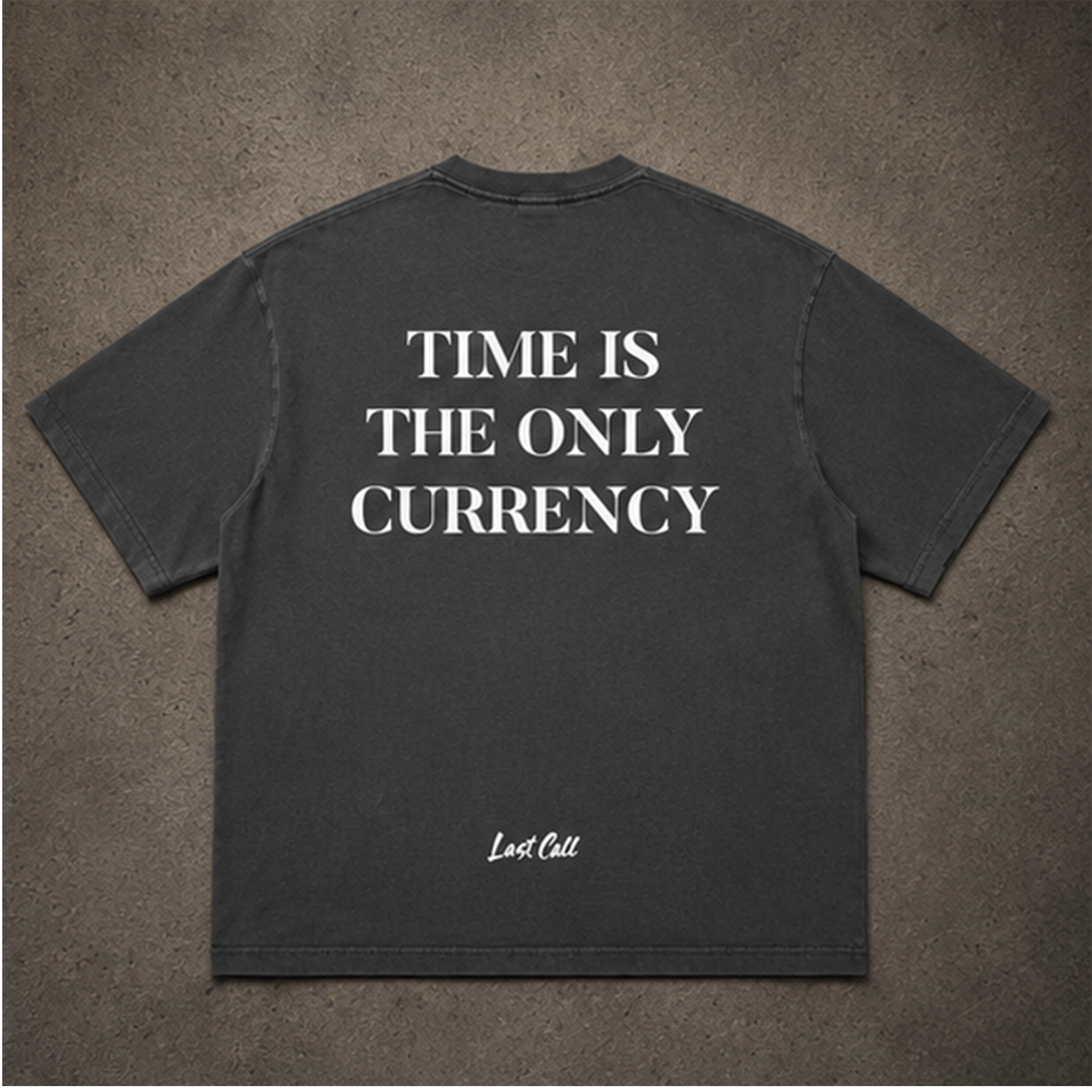 TIME IS THE CURRENCY - Heavyweight Tee