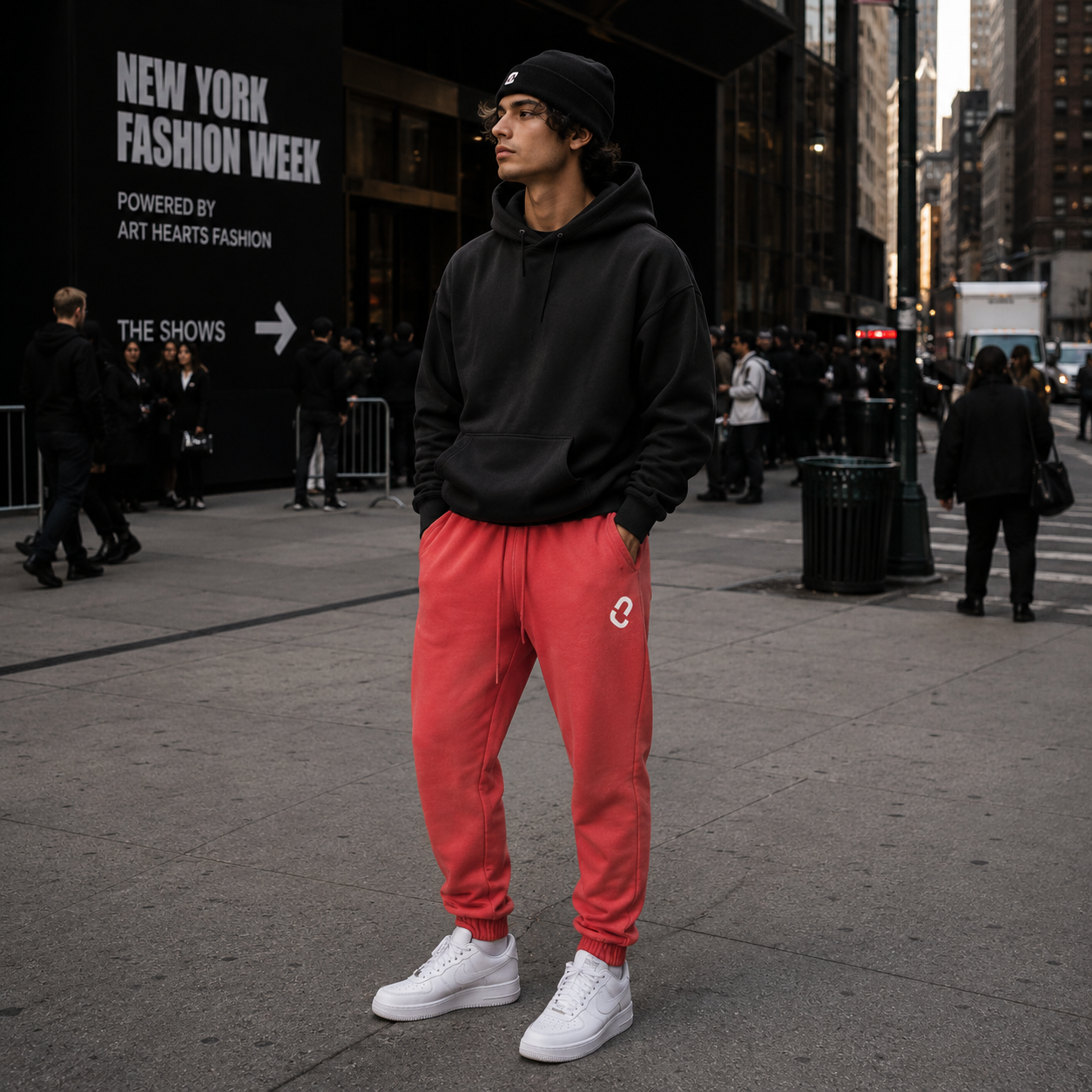 Last Call Motion Joggers - Red