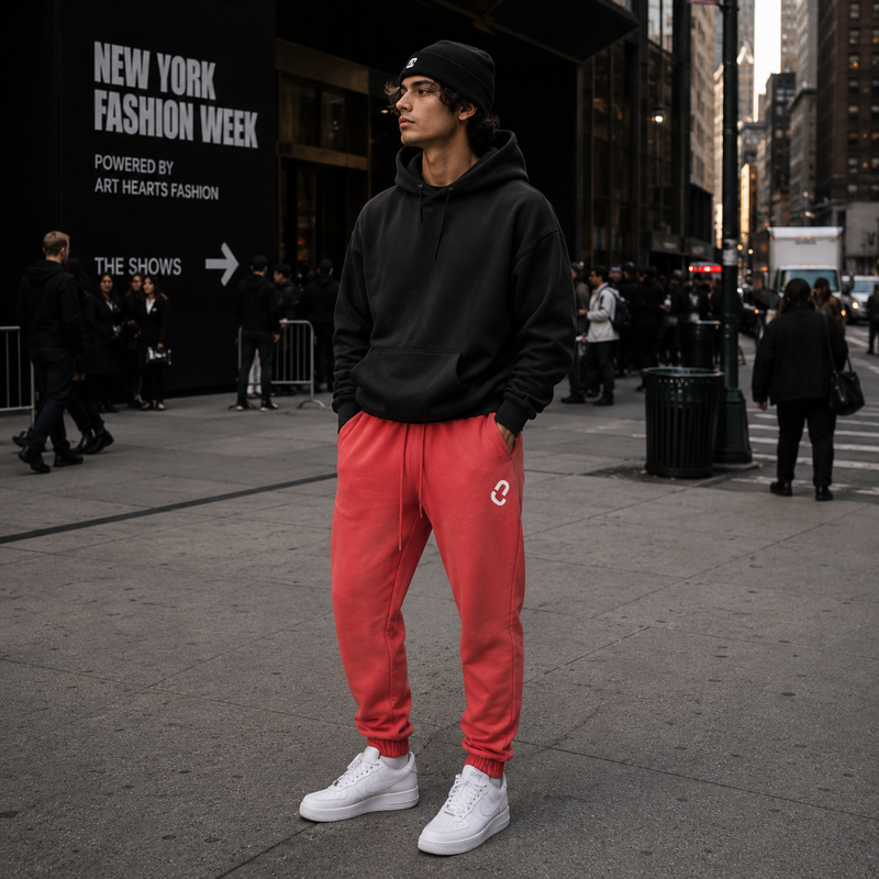 Last Call Motion Joggers - Red