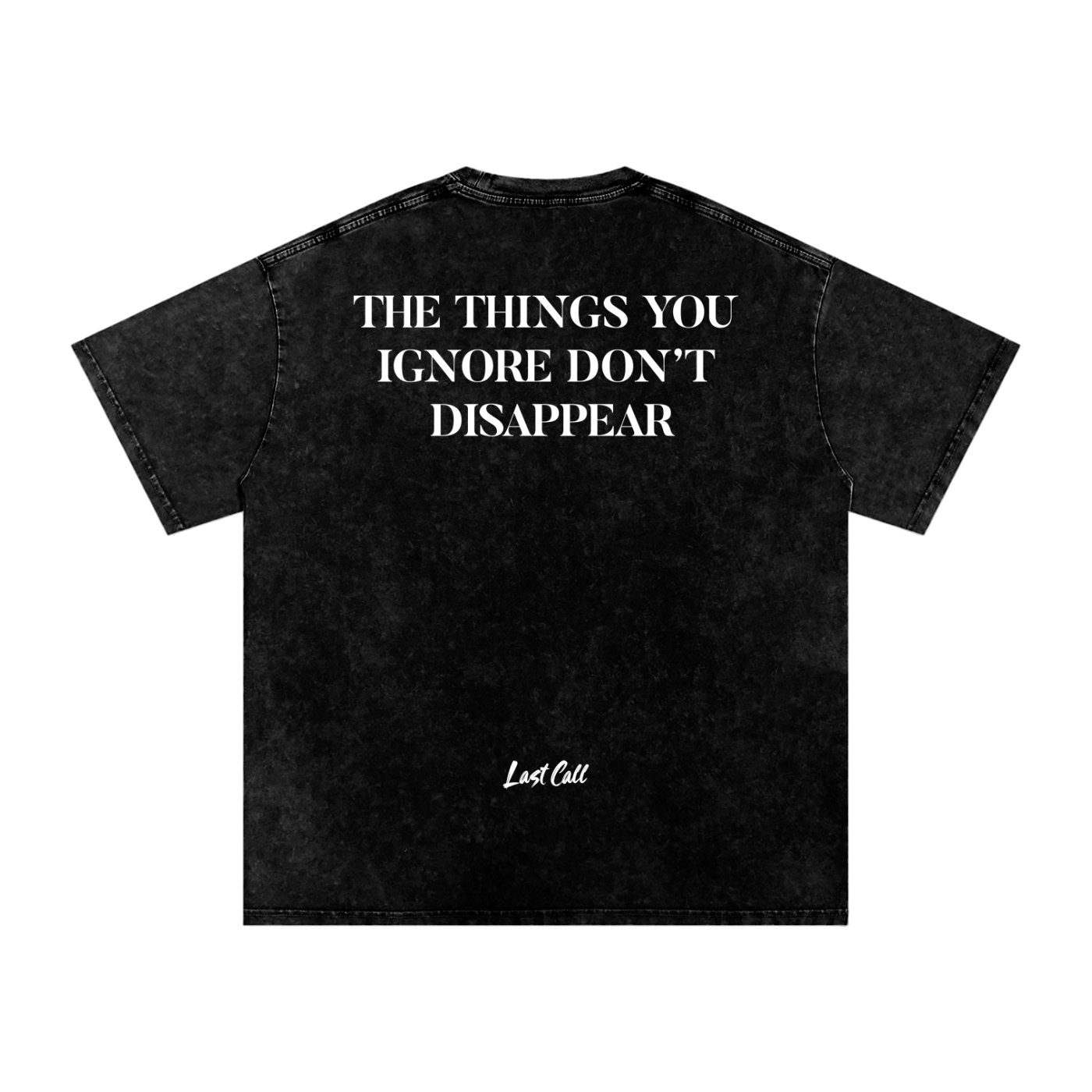 THE THINGS YOU IGNORE - Snow Washed Tee