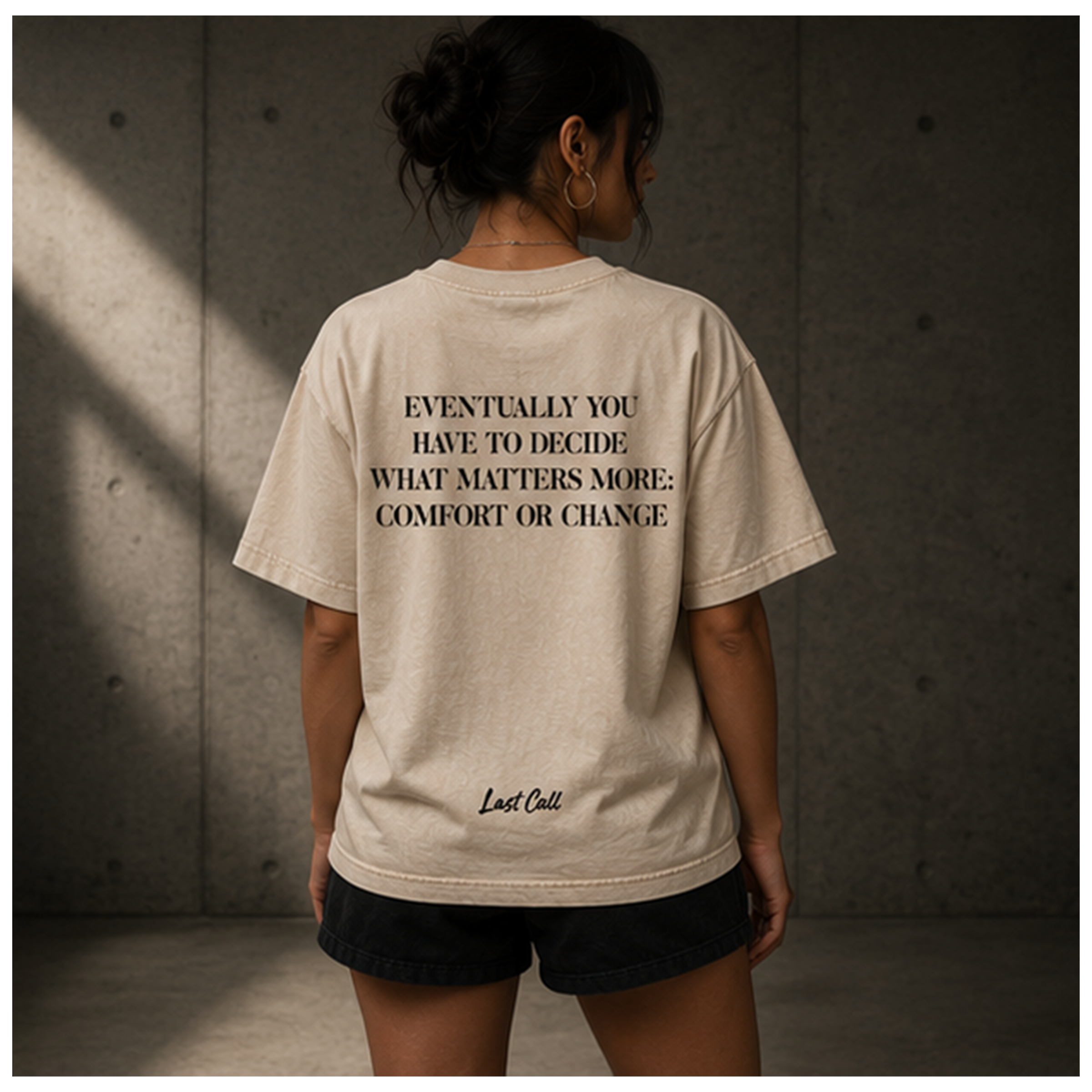 COMFORT OR CHANGE - Mineral Wash Tee